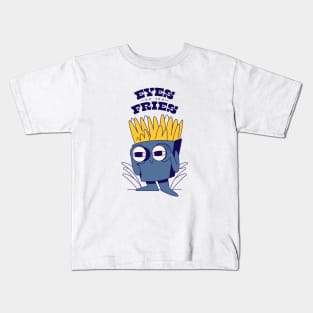 Eyes on the fries Kids T-Shirt